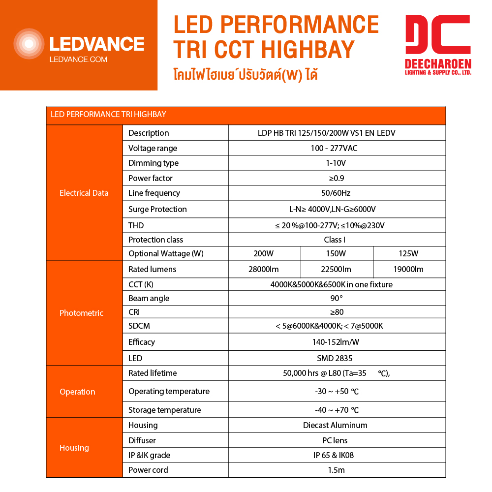 DC OSRAM high bay -2-100